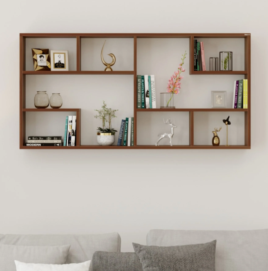 Petree Wall Mount Wall Shelf, Display Rack