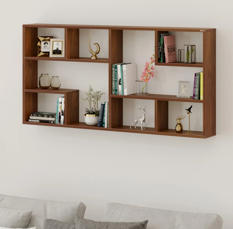 Petree Wall Mount Wall Shelf, Display Rack