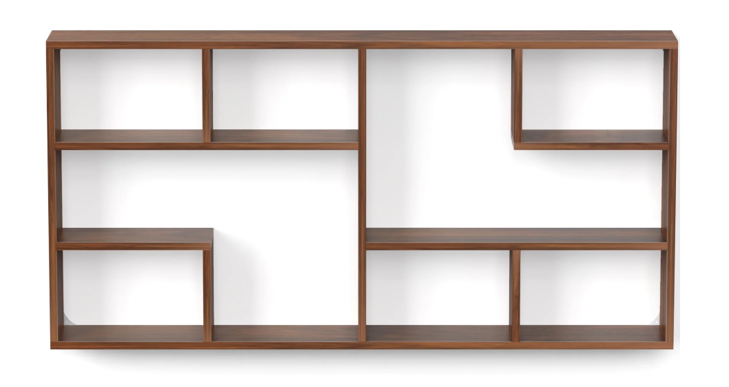 Petree Wall Mount Wall Shelf, Display Rack