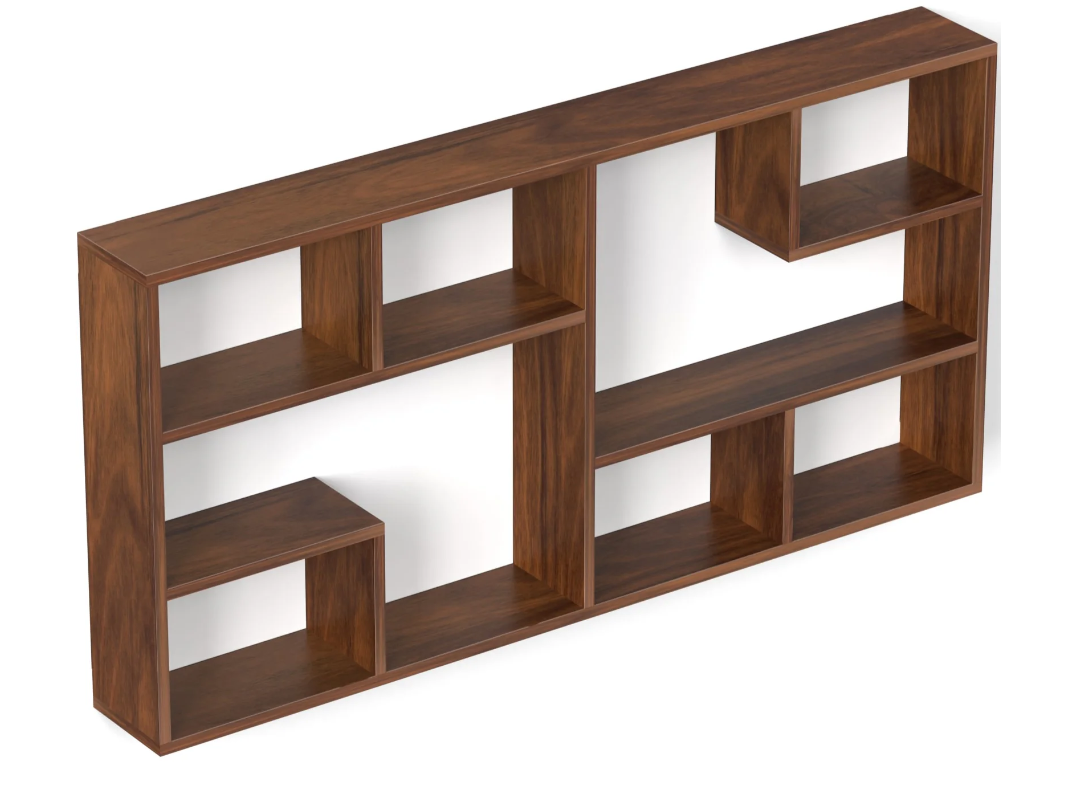 Petree Wall Mount Wall Shelf, Display Rack
